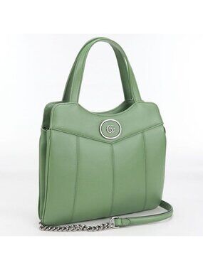 Gucci 2-Way Petit GG Tote Leather